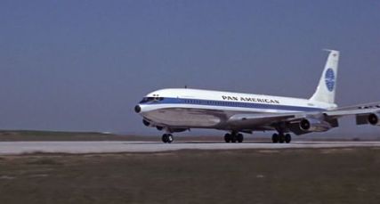 Boeing 707 in PanAm livery (from the Internet)