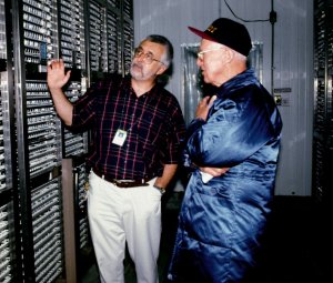 Mike Jackson with Nobel laureate Dr. Norman Borlaug