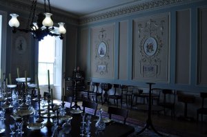 The Dining Room - little changed from its original construction in the late 18th century