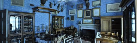 Sir Vauncey's bedroom, more or less as it was in 1876