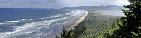 From Cape Lookout, looking north to Cape Mears