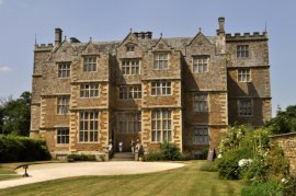 The entrance to Chastleton House