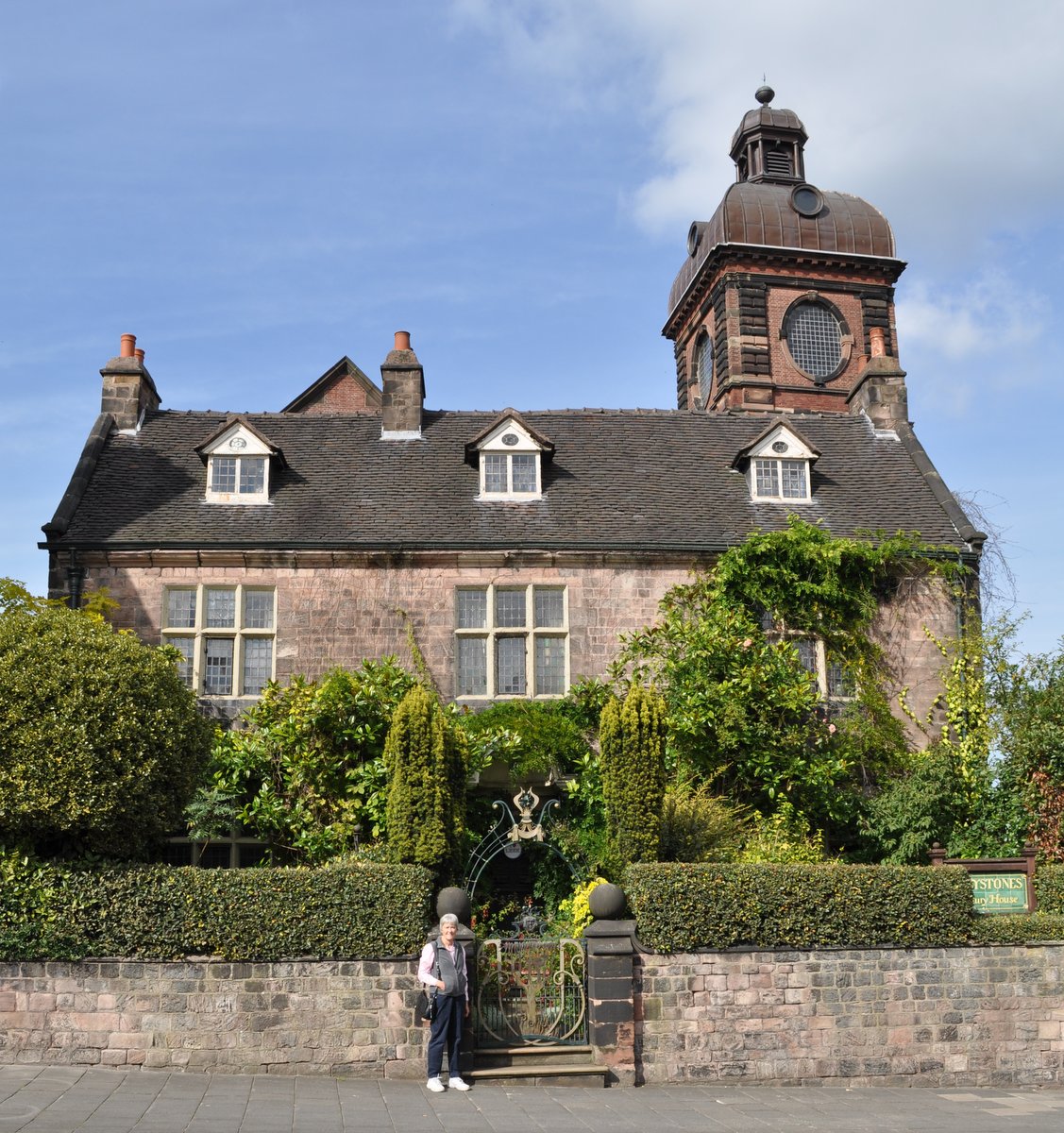 Greystones, with the Nicholson Institute behind.
