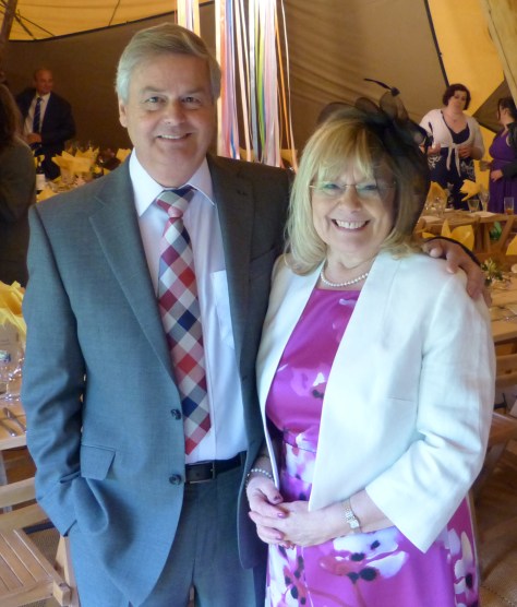 Alan with his wife Lyn