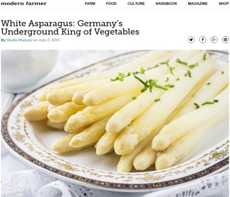 white asparagus